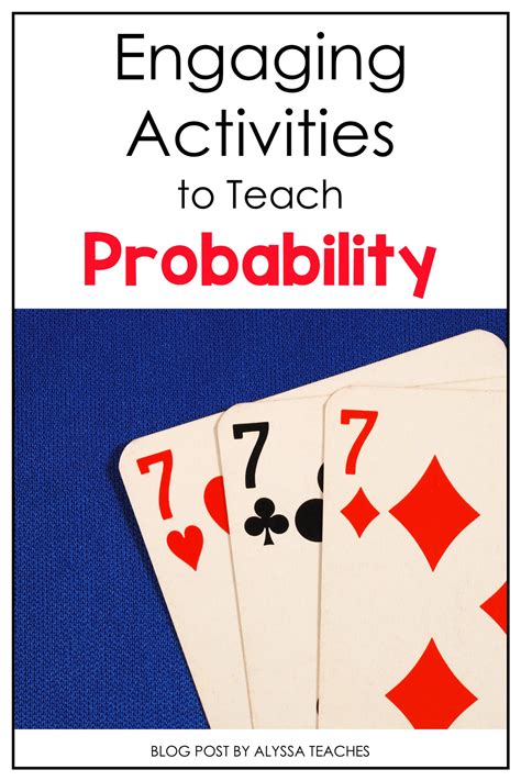 Probability Activities Your Students Will Love .